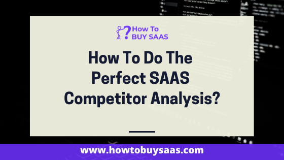 saas competitor analysis