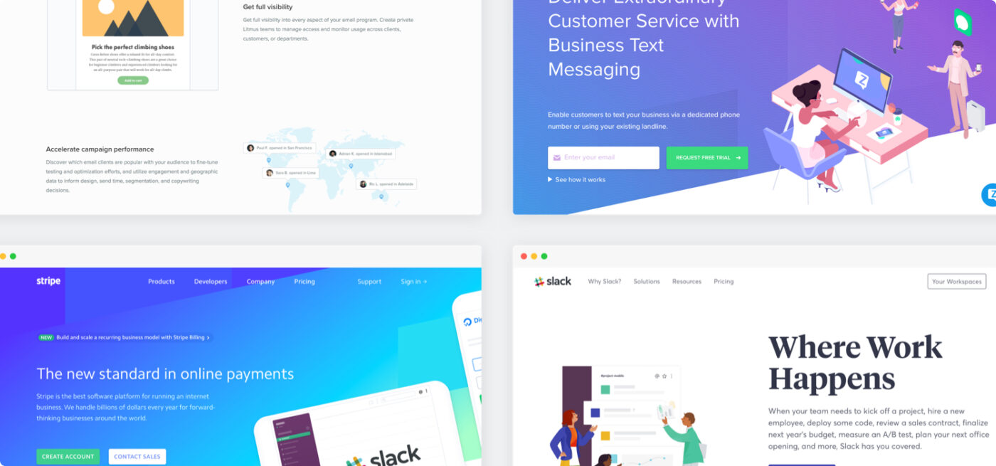 saas website